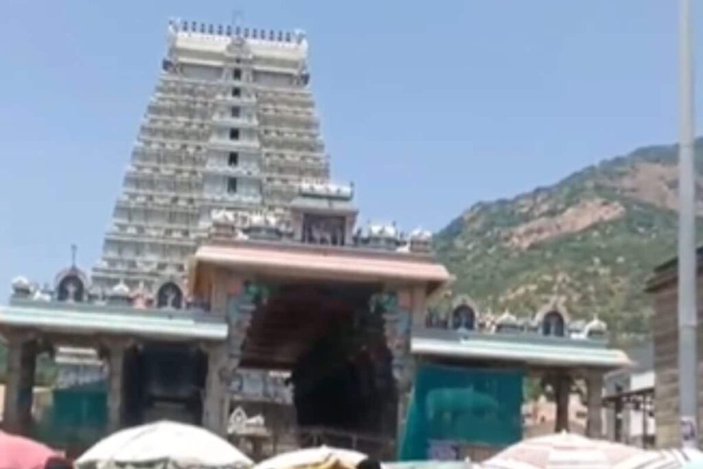 Devotees Gather For Girivalam Ceremony At Tamil Nadu's Tiruvannamalai Temple