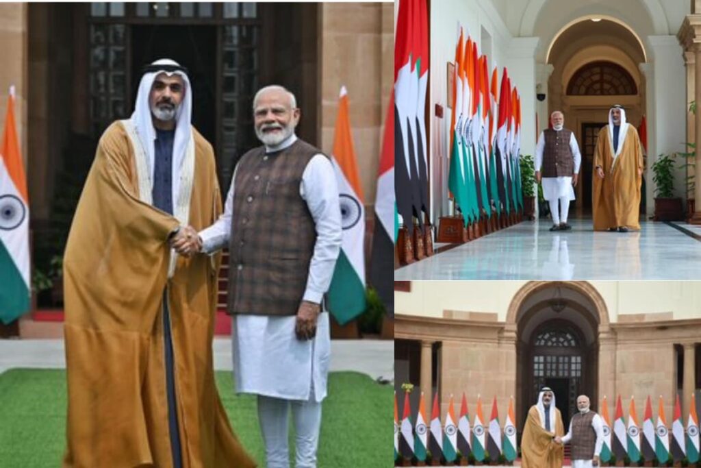 'New Milestone': PM Modi Holds Talks With Crown Prince Sheikh Khaled To Strengthen India-UAE Ties