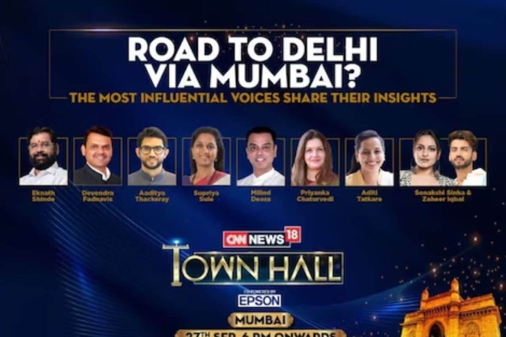 CNN-News18 Townhall 2024 LIVE: Shiv Sena's Milind Deora Attacks Uddhav Faction, Speaks On Development Of Mumbai
