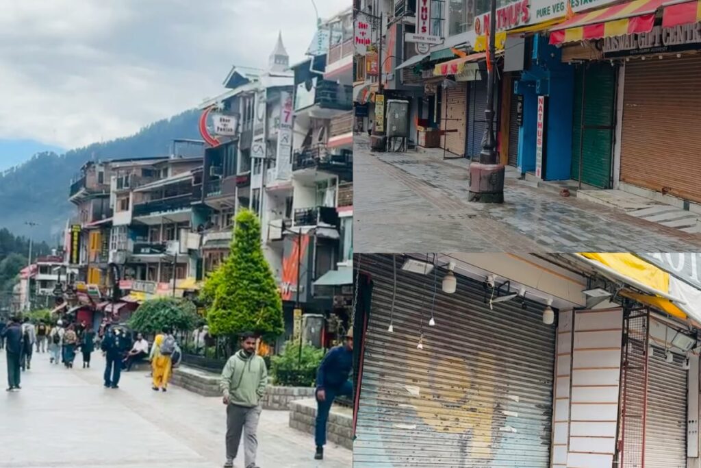 Trade Union Shuts Markets In Himachal's Manali Amid Tensions Over Mosque Disputes In Shimla, Mandi