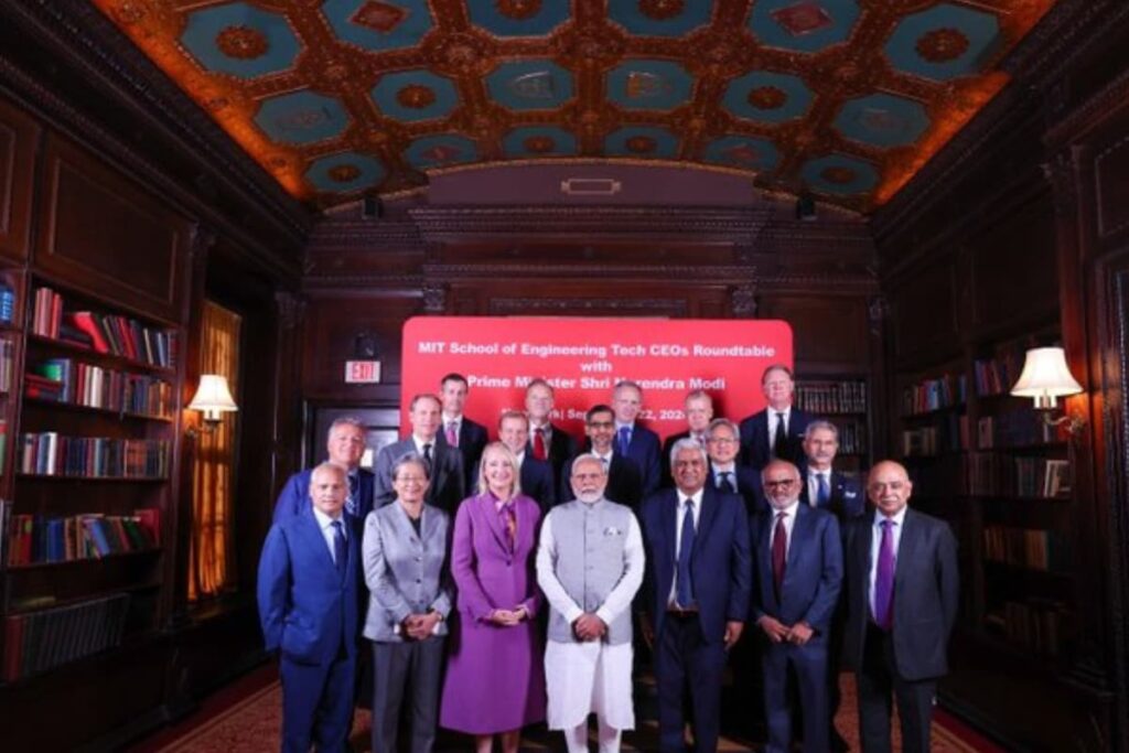 At Roundtable With Top US CEOs In New York, PM Modi Bats For India As 'Evolving Global Tech Landscape'