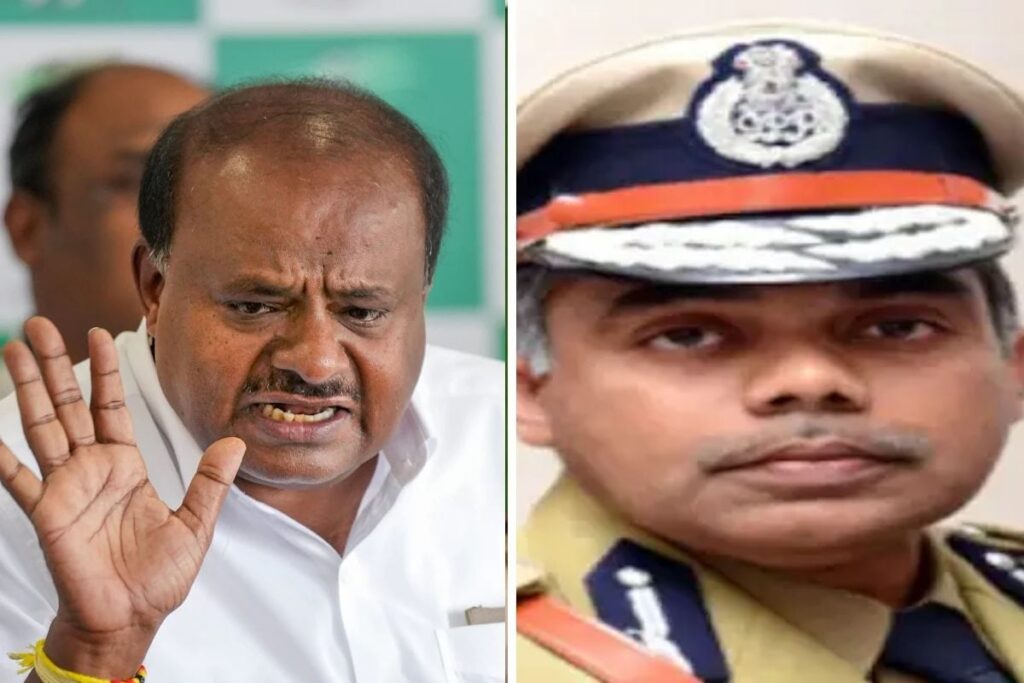 Kumaraswamy Calls Karnataka Lokayukta ADGP Chandrashekhar ‘Corrupt’; He Replies, 'Never Wrestle With Pigs'