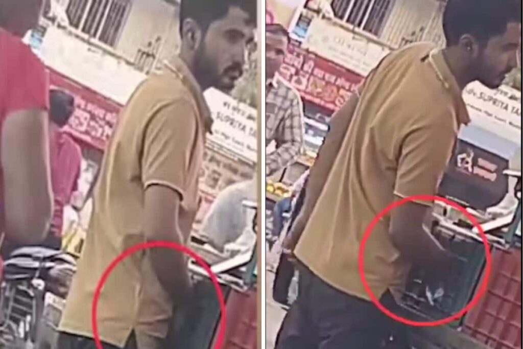 Thane Juice Vendor Held For Urinating In Bag Kept On Cart, Selling Fruits Without Washing Hands