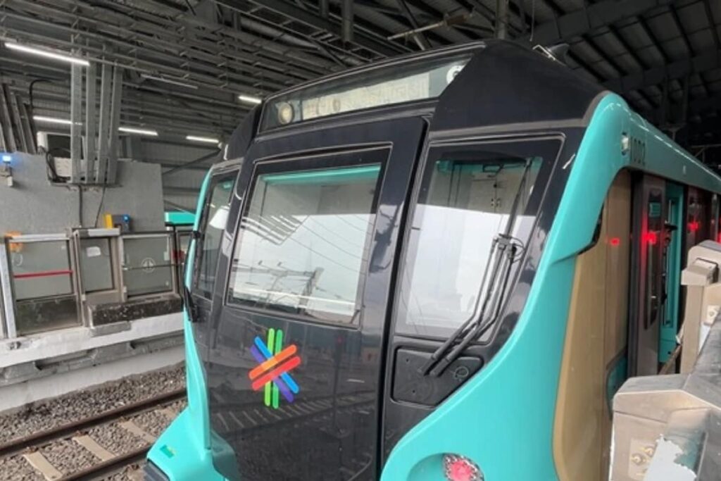 First Look Of Mumbai Metro’s Aqua Line Unveiled, Likely To Open In October | Photos