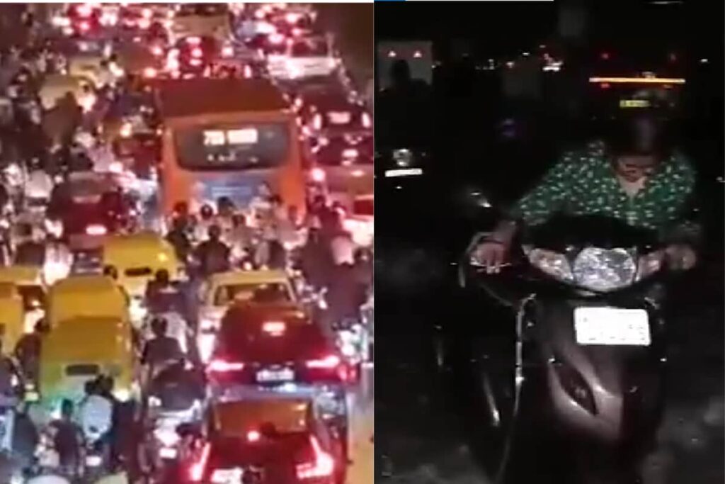 Traffic Snarls As Incessant Rainfall Disrupts Delhi, IMD Issues 'Orange' Alert