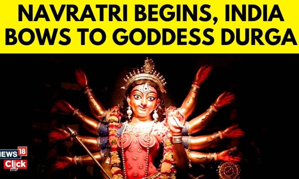 Navratri 2024: Nationwide Festivities Begin with Devotees Offering Prayers to Goddess Durga | N18V