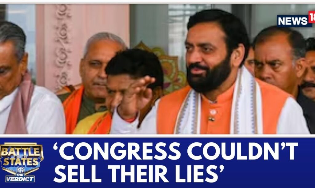 Nayab Singh Saini, BJP's Surprise CM Pick Who Steered Party To Record Hat-Trick In Haryana | News18
