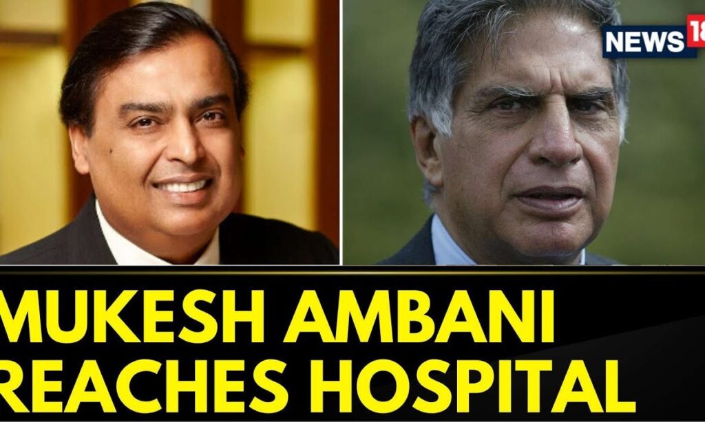 Ratan Tata News | Mukesh Ambani Reaches Mumbai's Breach Candy Hospital | Ratan Tata Passes Away