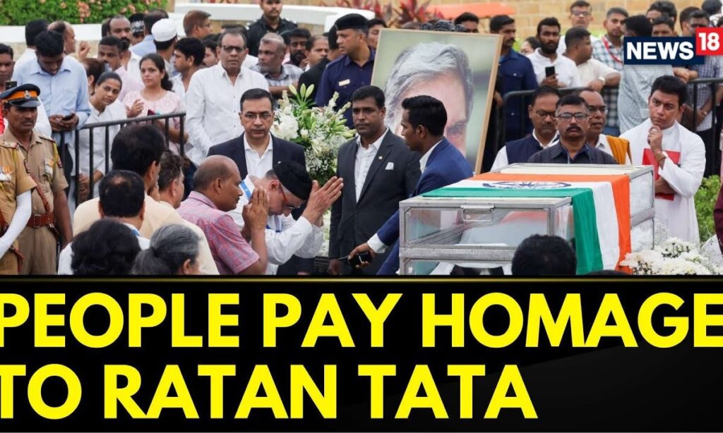 Ratan Tata News | Ratan Tata Death | People Pay Last Respects To Ratan Tata At NCPA Lawns | News18