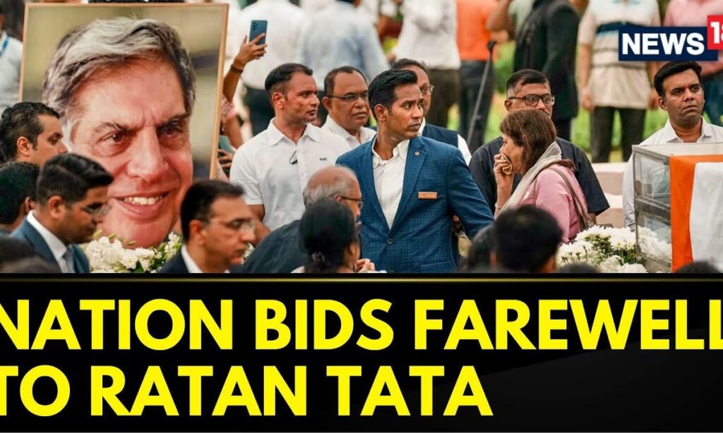 Ratan Tata News | Mortal Remains Of Ratan Tata Arrive At Worli Crematorium | Ratan Tata Funeral