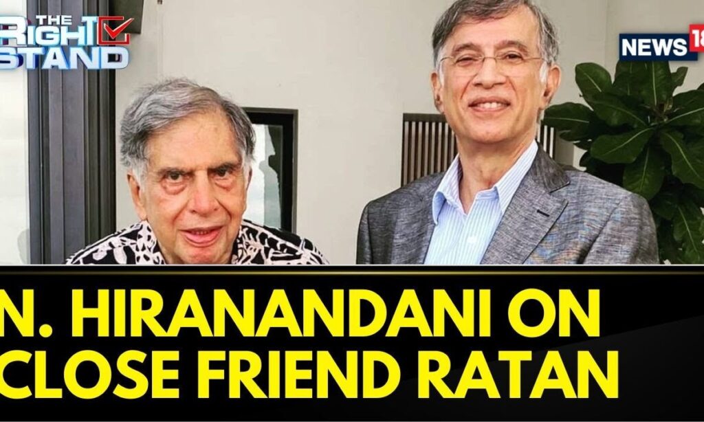 Tribute To Ratan Tata: MD Of Hiranandani Group N.Hiranandani Mourns Loss Of His True Friend Ratan