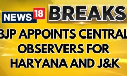 BJP Appoints Central Observers For Haryana And Jammu & Kashmir | Haryana Election Result | News18