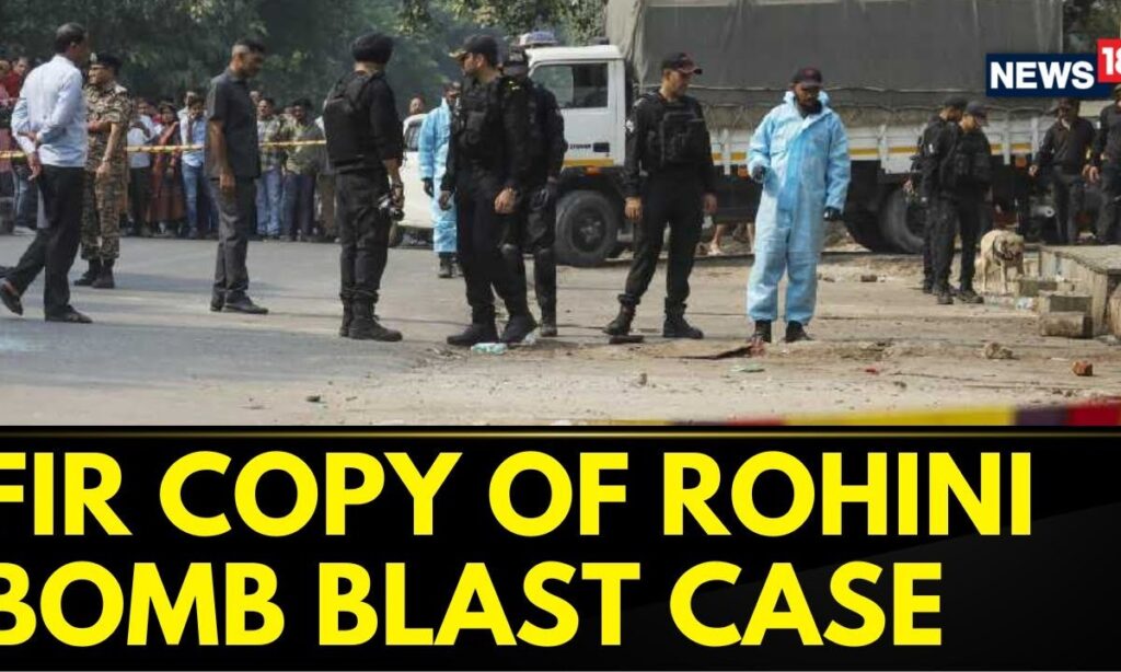 CNN-News18 Accesses FIR Copy Of Delhi's Rohini Bomb Blast Case | Delhi News Today | English News