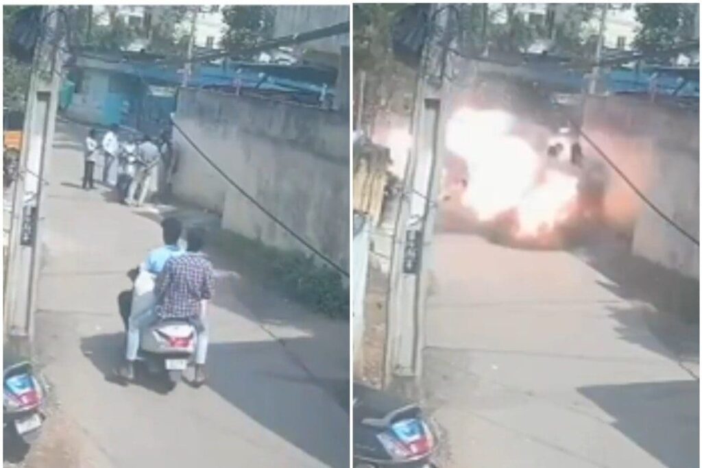 Andhra: Two-Wheeler Carrying 'Onion Bomb' Falls On Road, Explodes; One Dead