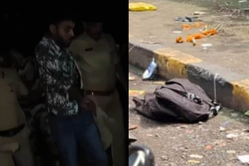 Video Shows Shooter Being Arrested From Park Minutes After Firing At Baba Siddique | Watch