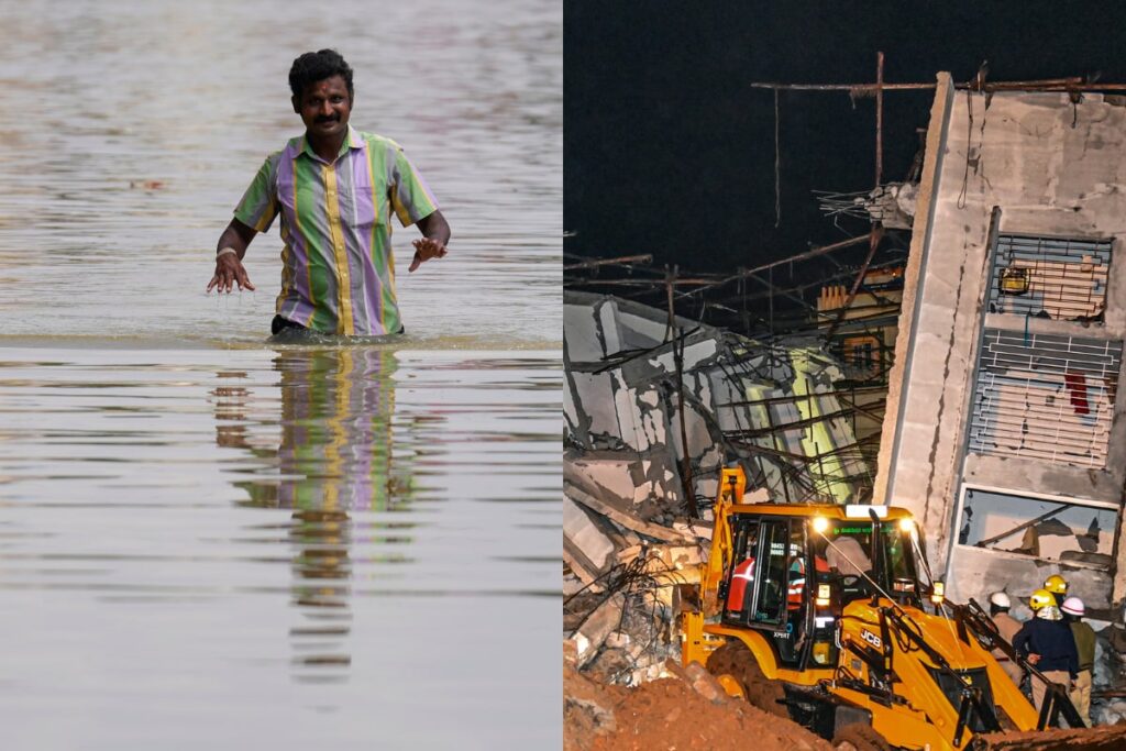 Bengaluru Paralysed After Rains, Building Collapses; Opposition Slams Congress Govt