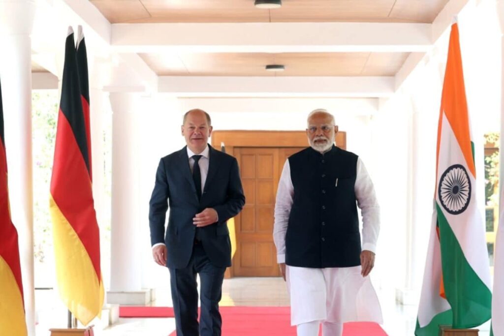 Scholz’s India Visit Marks Strengthened Indo-German Ties, Focus On Skilled Migration And Strategic Partnership
