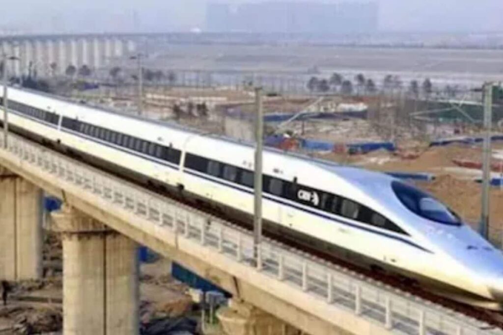 Bridge to Link Billimora, Surat Stations Completed for Mumbai-Ahmedabad Bullet Train Project