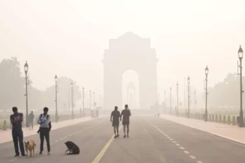 Delhi's Air Quality Improves Marginally, But Remains in 'Poor' Category Ahead Of Diwali