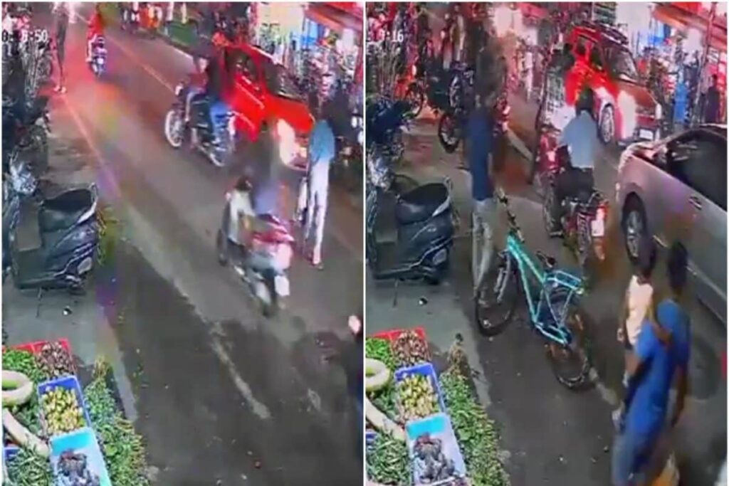 On Cam | Elderly Man In Hyderabad Attacked After He Asks Biker To Slow Down, Dies Of Head Injuries