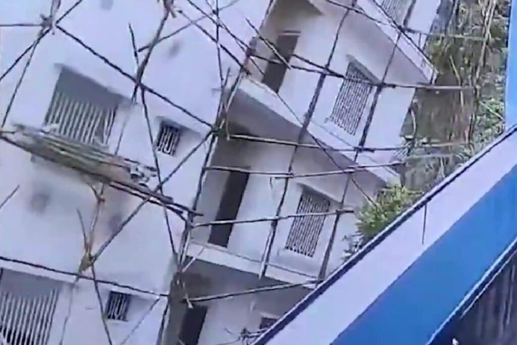 Video: Moment When 'Illegal' 7-Storey Building Collapsed In Bengaluru, 5 Dead