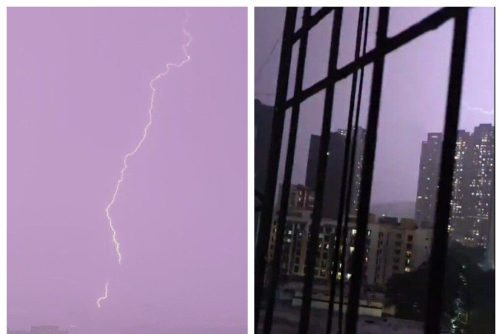'Most Violent Thunderstorm': Mumbai's Sudden Weather Change, Then Lightning. Netizens Share Scary Visuals