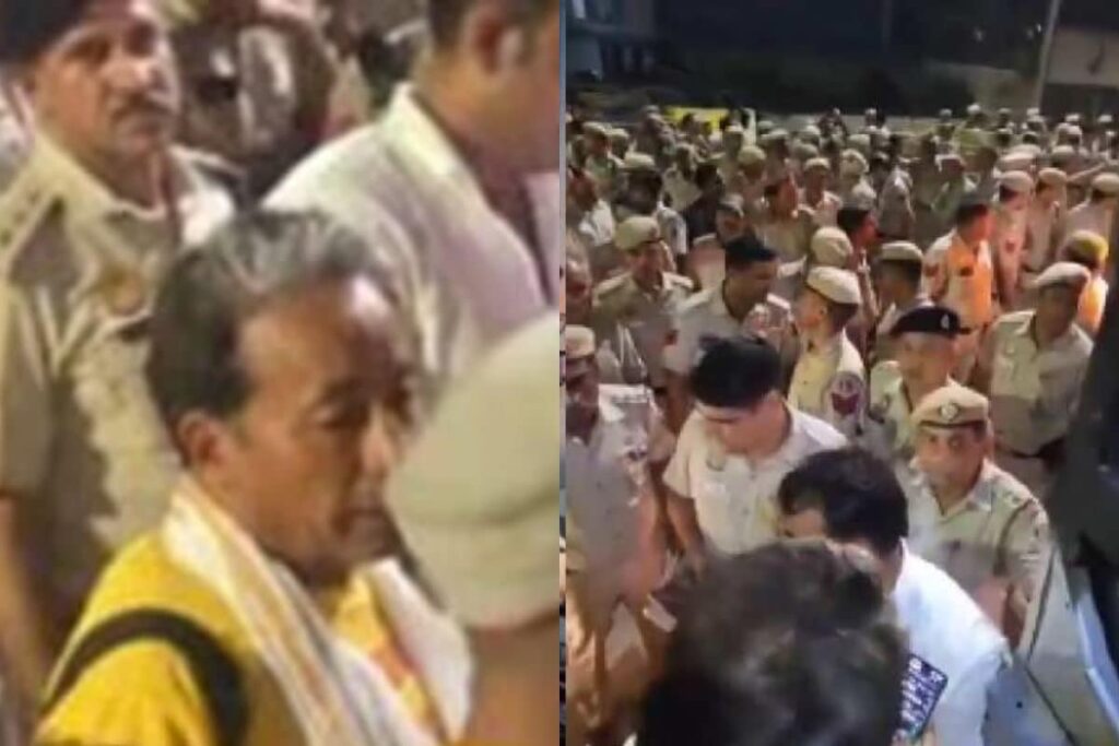 Climate Activist Sonam Wangchuk, Supporters Detained At Delhi Border; Rahul Gandhi Says 'Unacceptable'