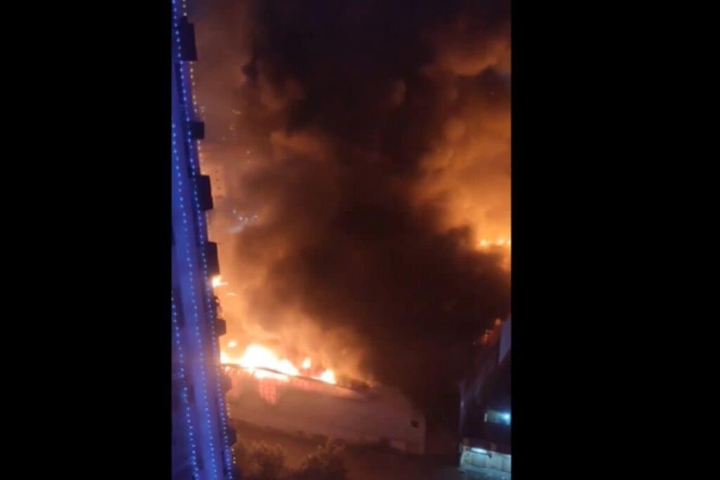 Electrician Charred To Death After Fire Breaks Out In Noida Banquet Hall