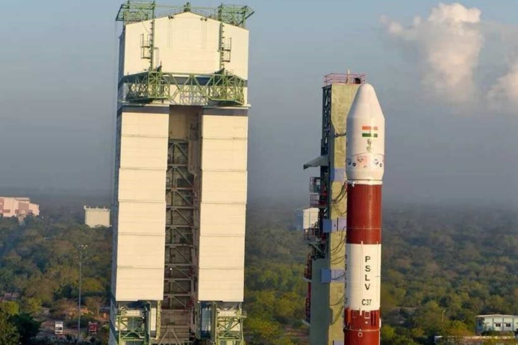 Upper Stage of PSLV-37 Rocket Enters Earth's Atmosphere as Predicted: ISRO