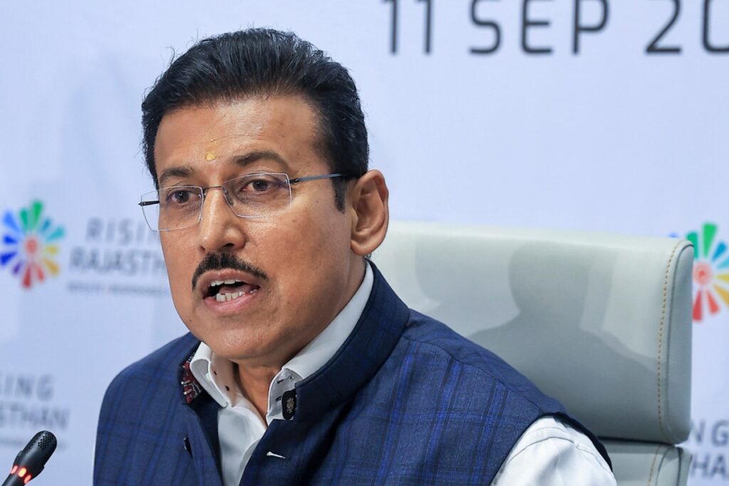 'Why Not': Rajyavardhan Singh Rathore Sets Eye On Matching Rajasthan With China