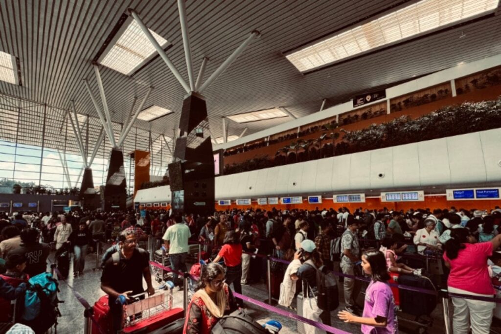 IndiGo Airline Grapples With System Outage, Flight Movement Affected