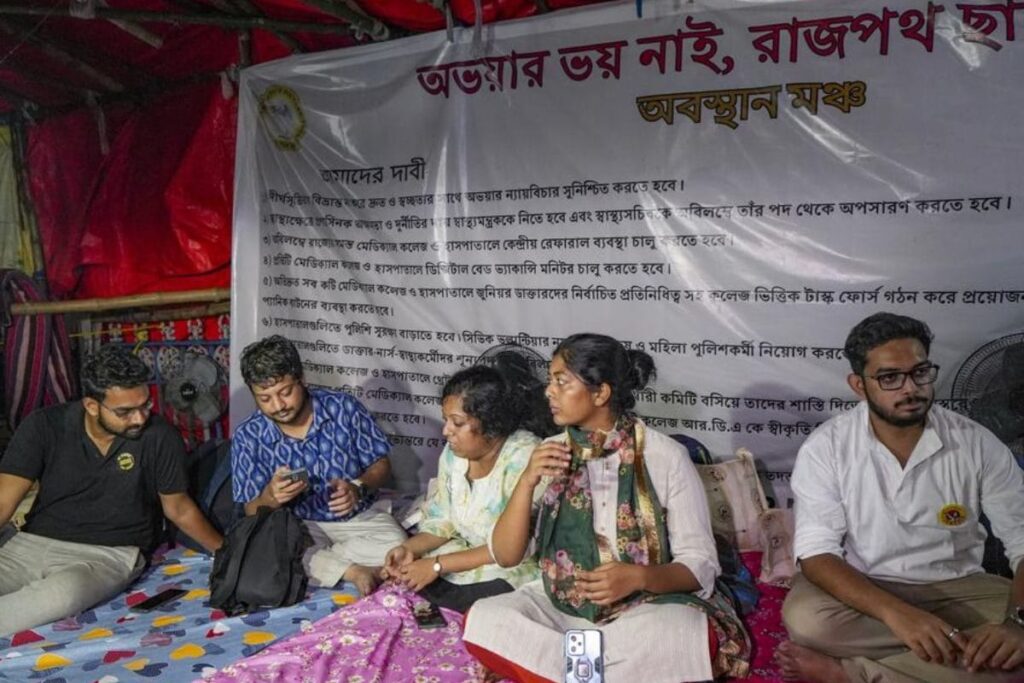 RG Kar Case: Junior Doctors In Kolkata Continue Indefinite Hunger Strike Demanding Justice, Workplace Safety