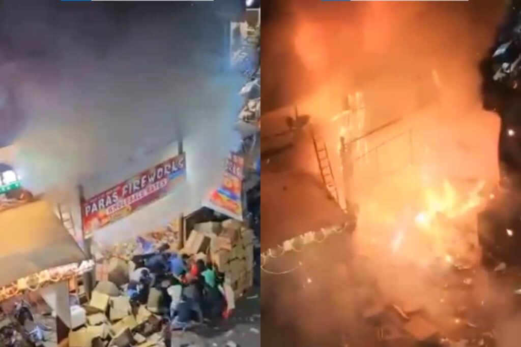 Fire Breaks Out At Cracker Shop In Hyderabad, Woman Injured
