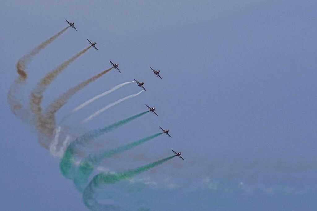 Massive IAF Air Show In Chennai Steals Hearts, Breathtaking Display Dominate Marina Sky