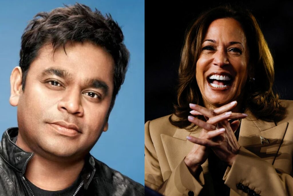 A R Rahman Records 30-minute Performance Giving Boost to Kamala Harris' Presidential Campaign
