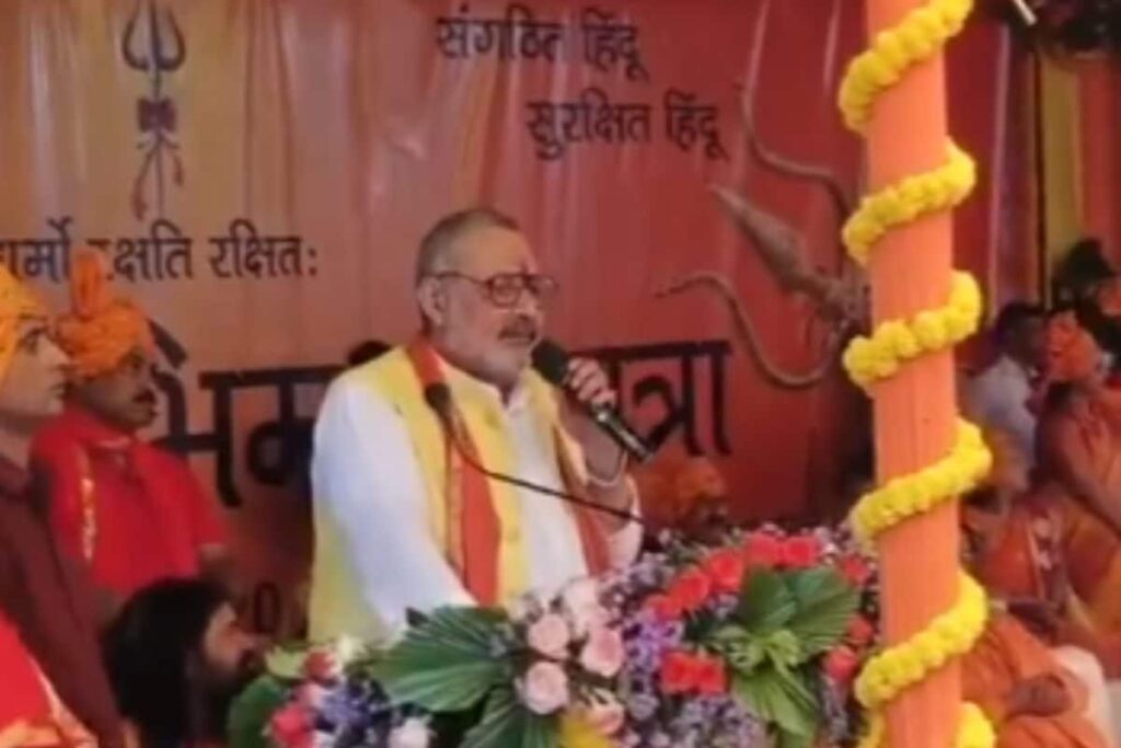 Giriraj Singh Launches 'Hindu Swabhiman Yatra' From Bihar's Bhagalpur, Aims To 'Unite Community'
