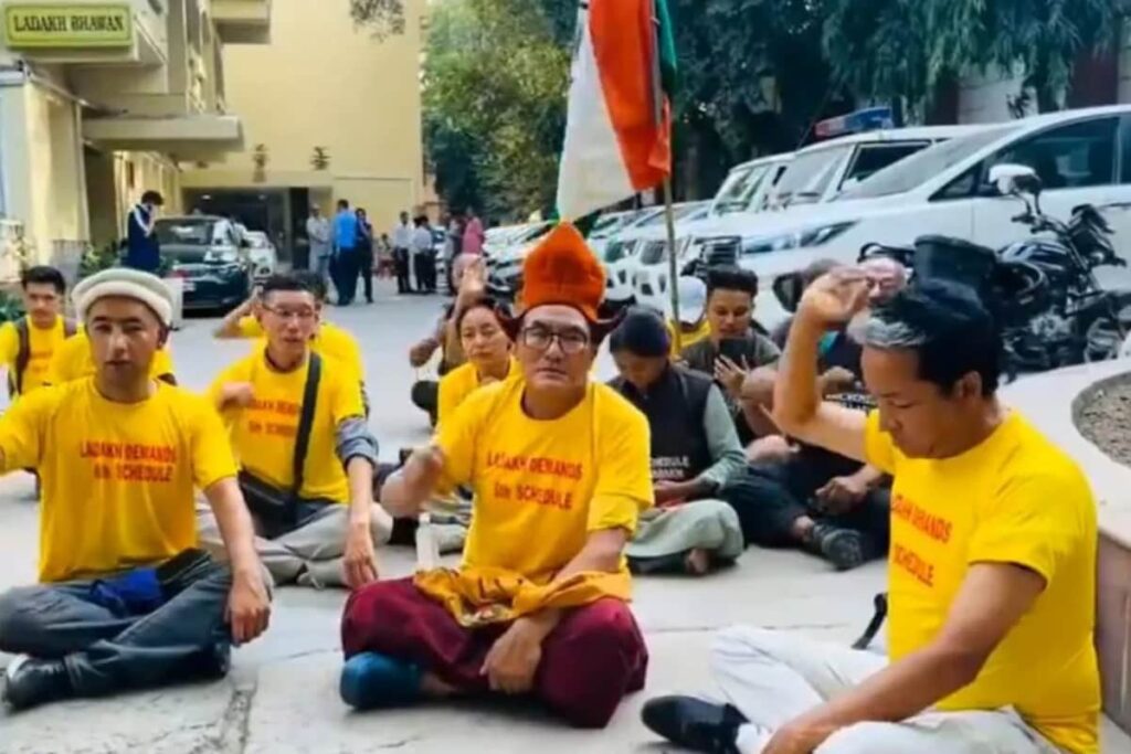 Climate Activist Sonam Wangchuk Sits On Fast At Ladakh Bhawan After Being Denied Permission For Jantar Mantar
