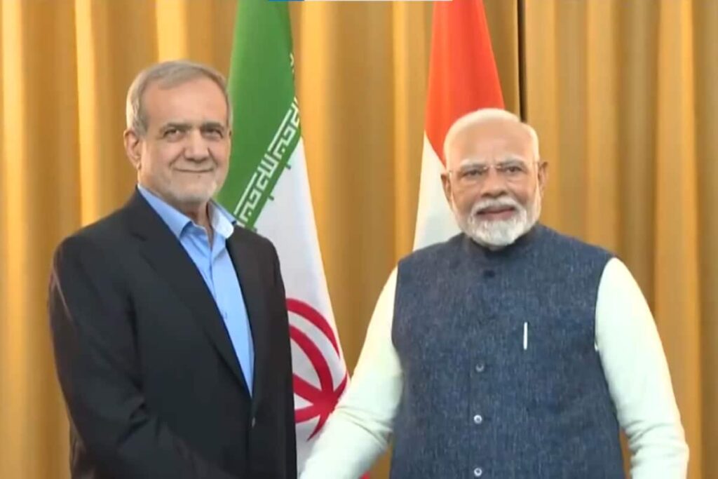 PM Modi Meets Iranian President On Sidelines Of BRICS Summit In Russia