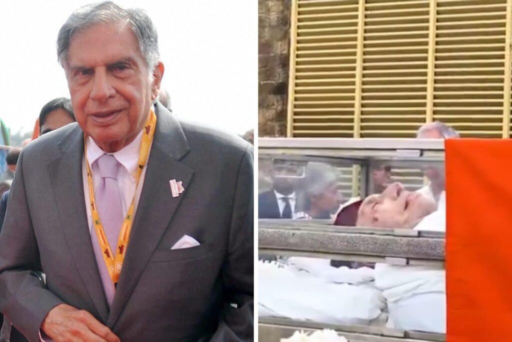 Ratan Tata’s Final Journey To Start At 4 pm: Mortal Remains Will Be Brought To Worli Parsi Cemetery Via Coastal Road