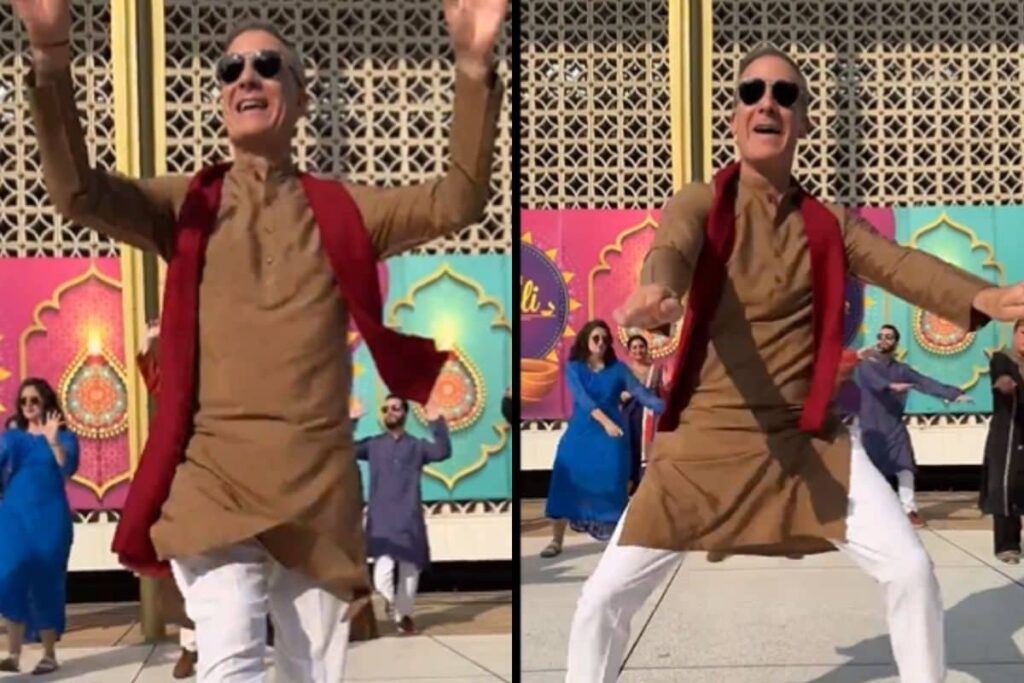 Video: US Envoy Eric Garcetti Dances To Bhangra Beats At Embassy's Diwali Bash