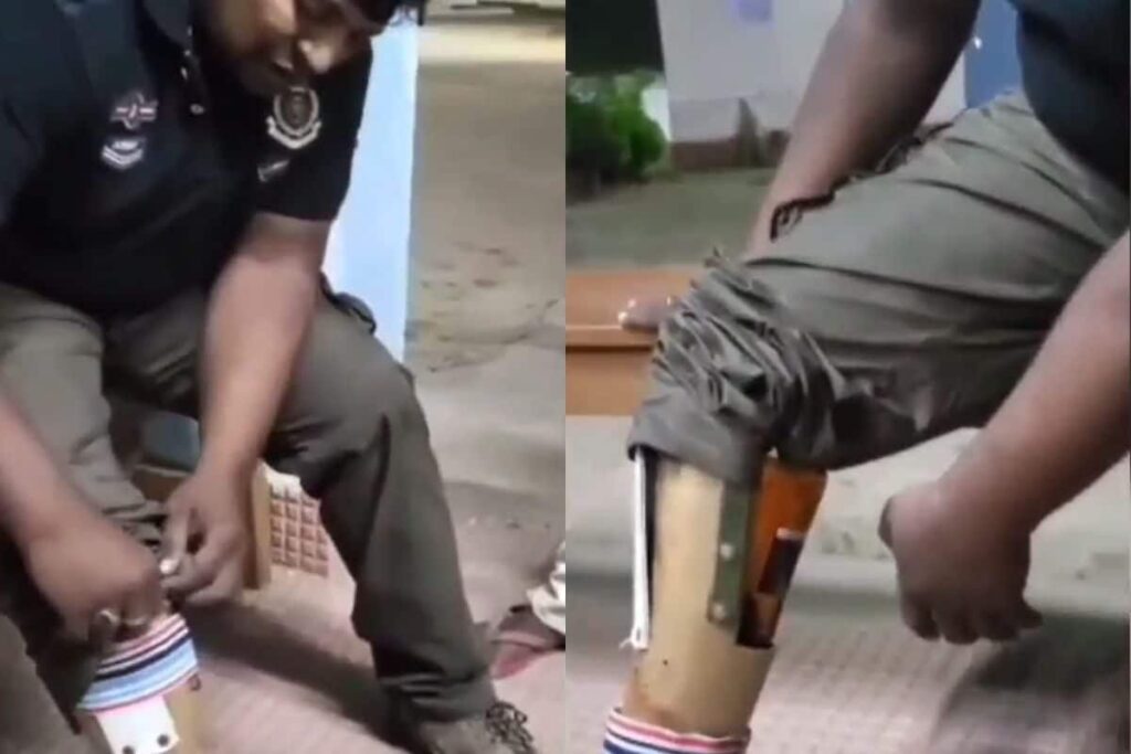 Bihar Police Arrest Disabled Man for Smuggling Liquor in Prosthetic Leg