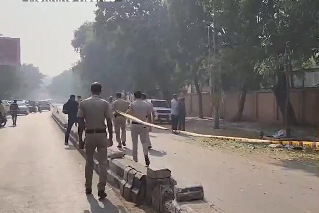 Loud Explosion Near CRPF School In Delhi's Rohini; Wall Damaged, No Casualties Reported