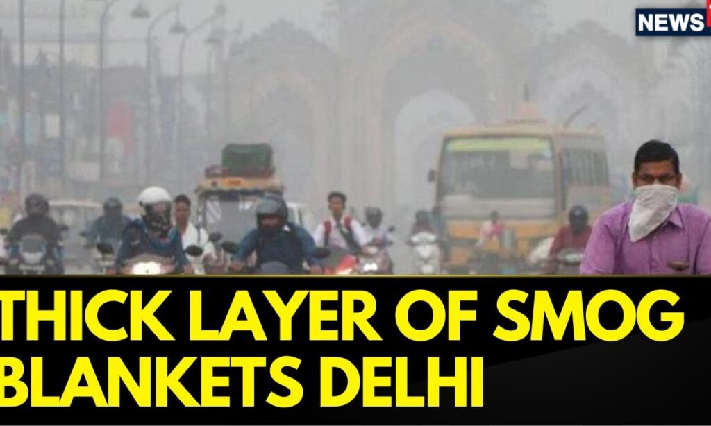 Delhi Pollution | Air Quality 'Very Poor', Thick Layer Of Smog Blankets City | Diwali 2024 | News18