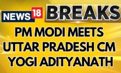 PM Modi Meets Uttar Pradesh Chief Minister Yogi Adityanath | PM Modi News | English News | News18