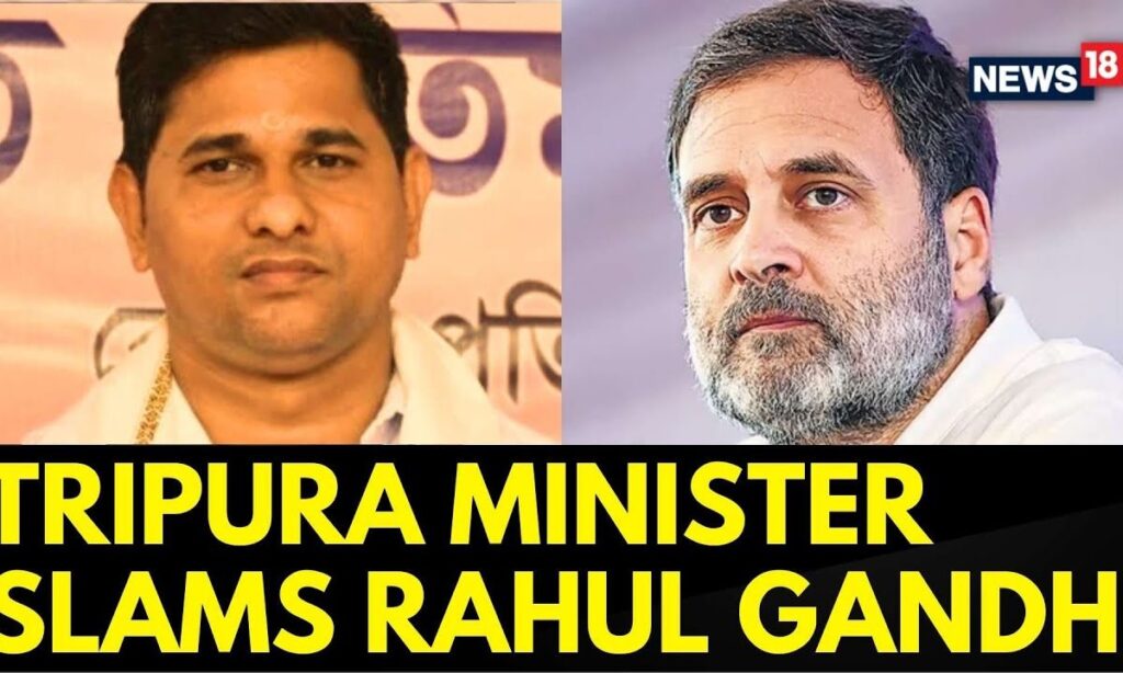 Tripura Minister Sudhangshu Das Slams Leader Of Opposition Rahul Gandhi, Demands Sanatan Board