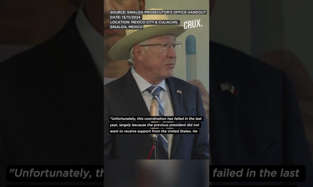 "Hugs, Not Bullets' Strategy Didn't Work", US Envoy To Mexico Slams Obrador's Policy