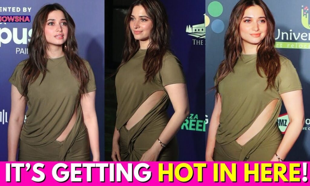 Tamannaah Bhatia’s Green Bodycon Cutout Dress Is A Showstopper But So Is She | WATCH