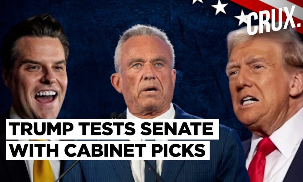 From Gaetz To RFK Jr: Trump Challenges Republican Senators With Controversial Cabinet Picks? US News