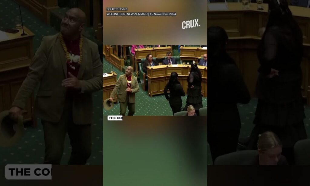 Maori MPs Stage Haka Protest In New Zealand Parliament Against Indigenous Treaty Bill