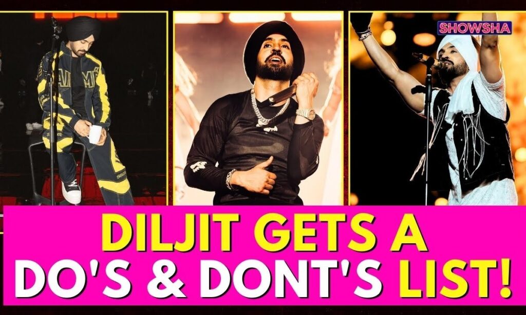 Diljit Dosanjh's Hyderabad Concert Hits A Snag: Telangana Bans Songs With Alcohol & Drug References'